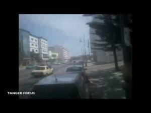 لحظة اطلاق الرصاص وهروب لصوص الوكالة البنكية بطنجة